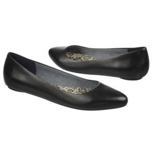 Dr Scholl's Really Memory Foam Black Flats